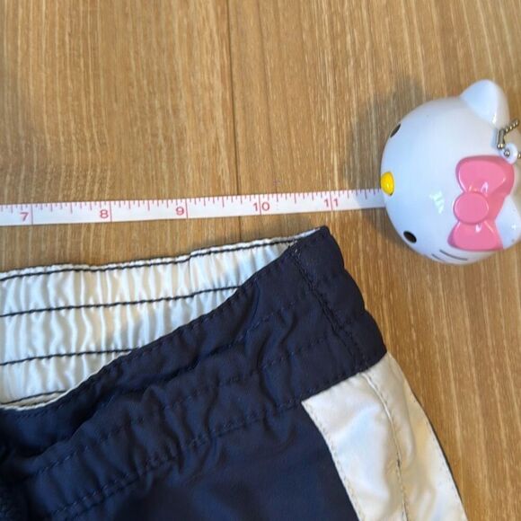 boys polo ralph lauren blue and white #3 swim trunk size small (8) - Picture 6 of 10